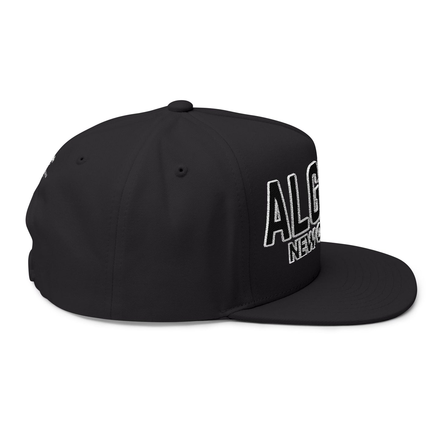 Algiers New Orleans Embroidered Flat Bill Cap