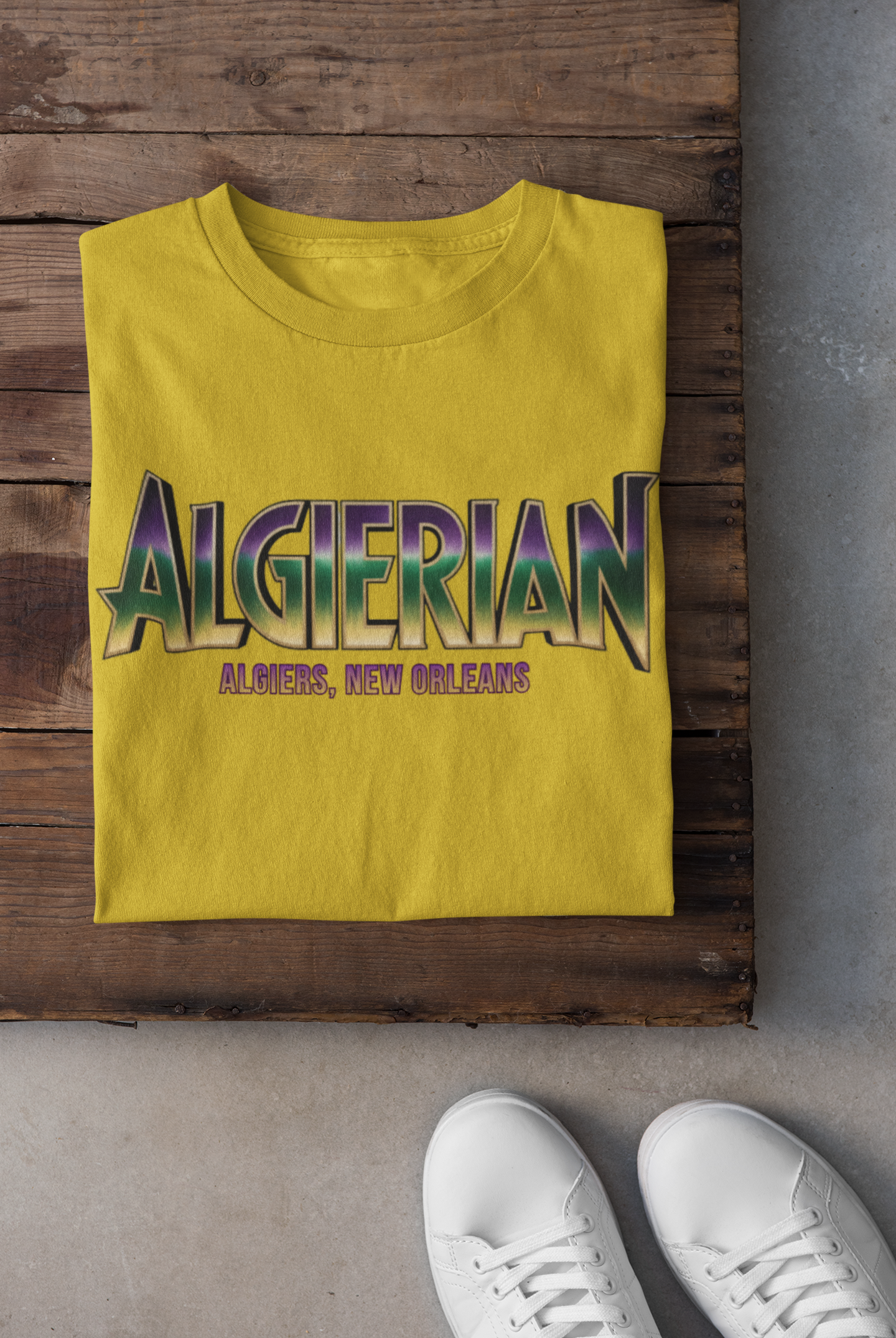 Authentic Mardi Gras Algierian Unisex Tee (Carnival Collection)