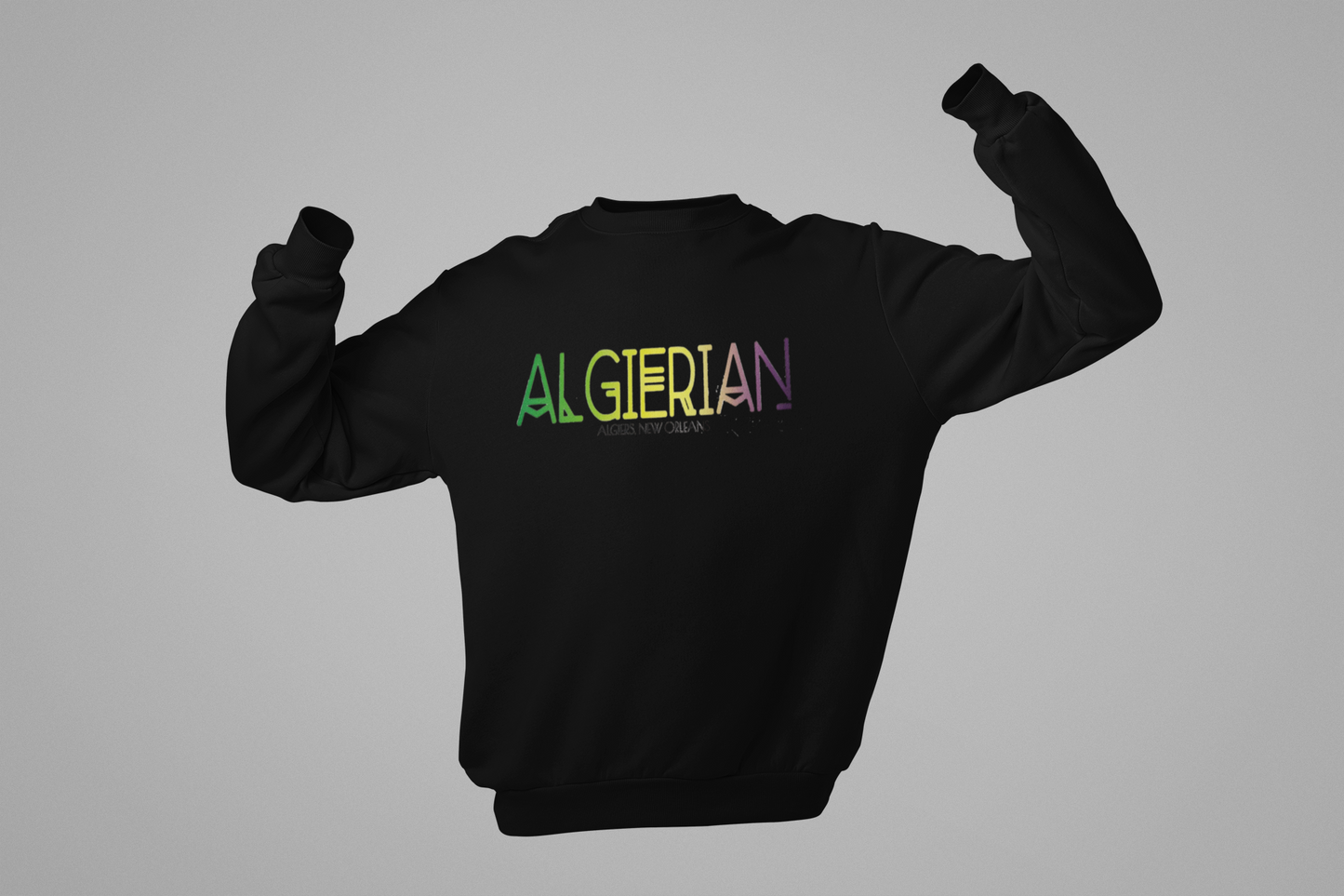 Algierian Sweatshirt (Mardi Gras)
