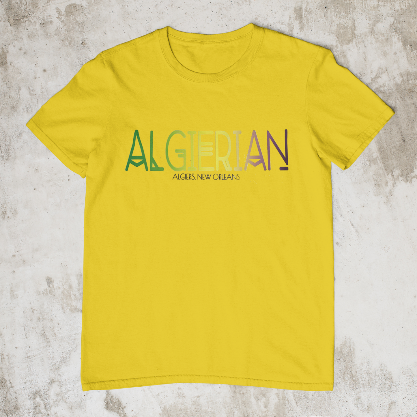 Algierian Unisex Tee (Mardi Gras)