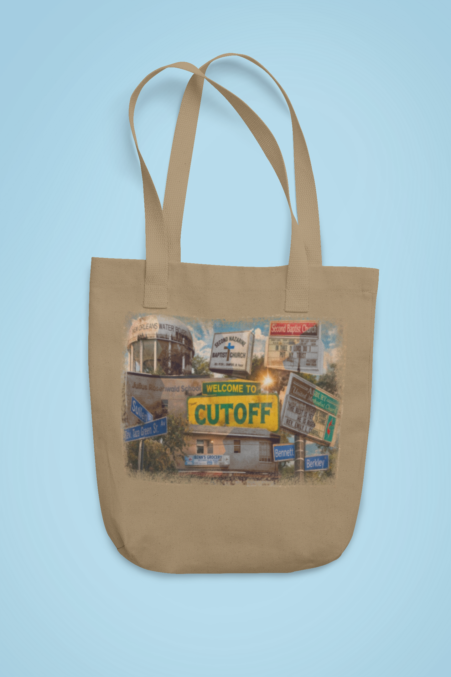 Welcome to The Cut Off Tote Bag