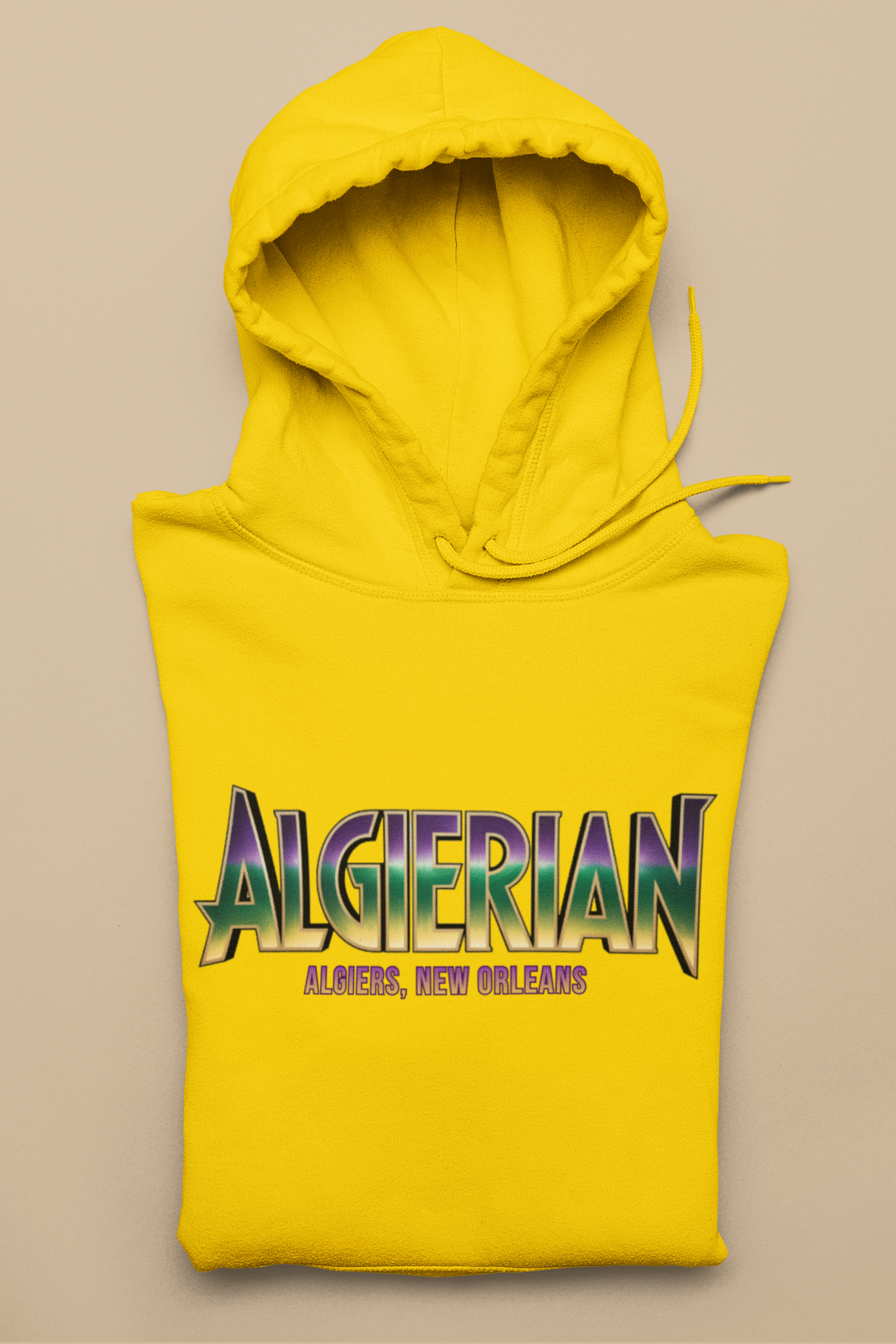 Algierian Hoodie (Mardi Gras)