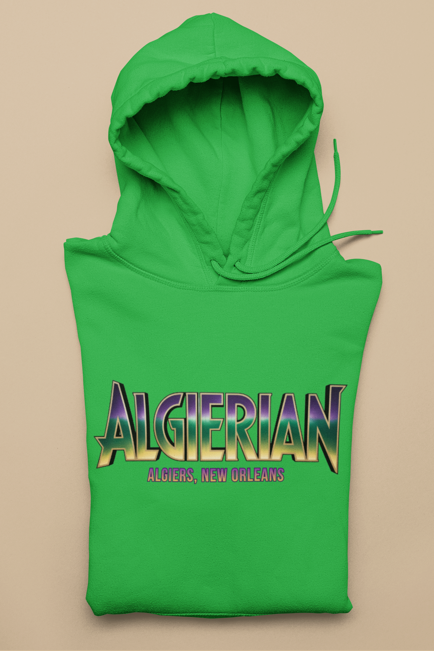 Algierian Hoodie (Mardi Gras)