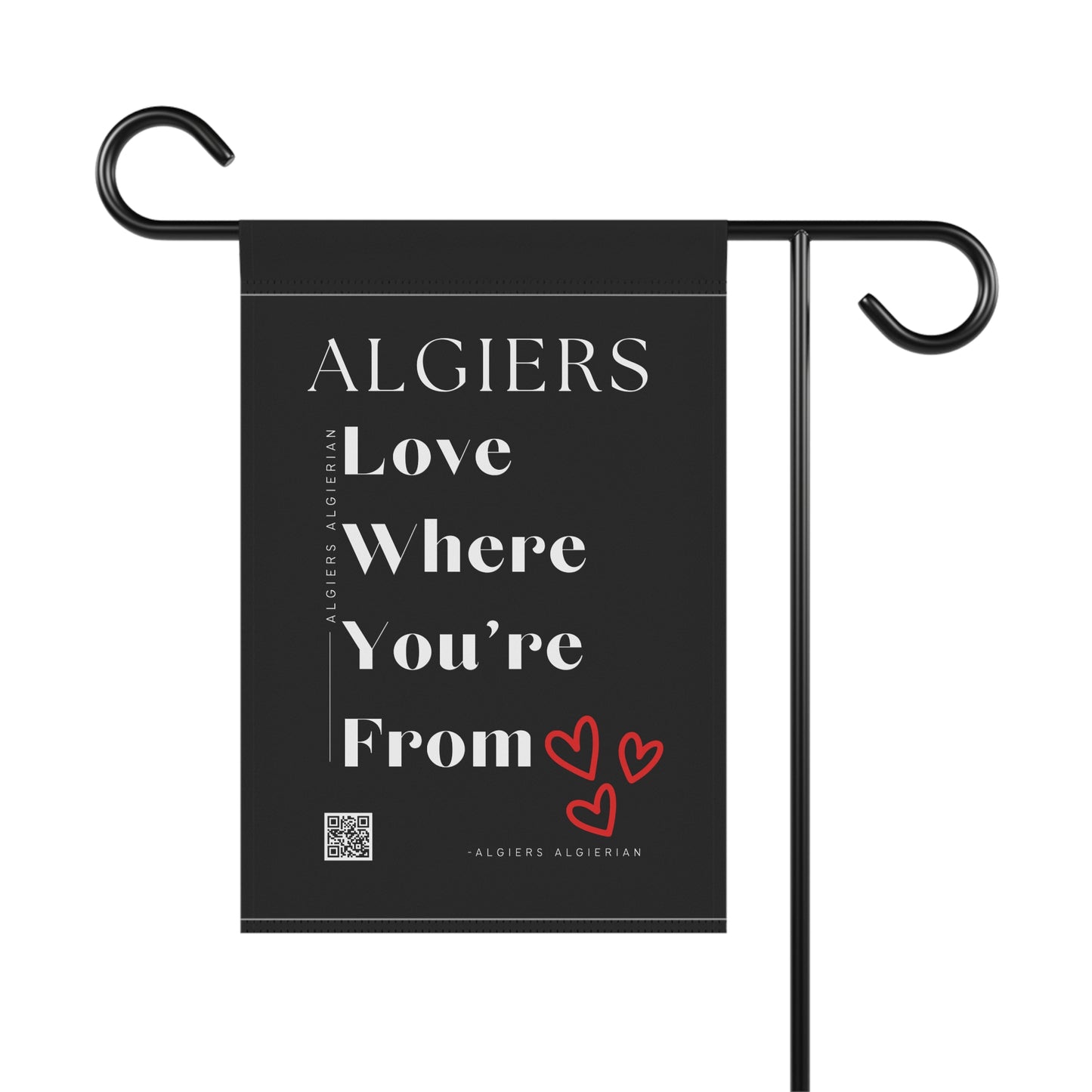 Algiers 'Love Where You're From' Garden Flag