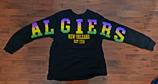 Algiers Representa' Long Sleeve Tee (Limited Edition Mardi Gras)