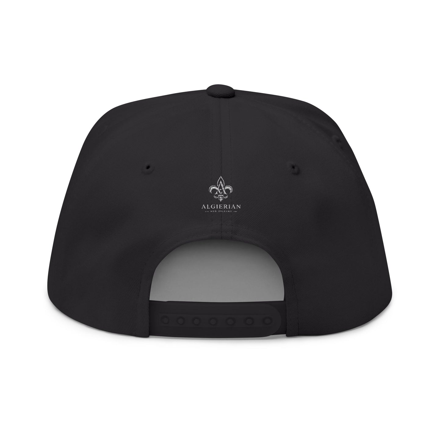 Algiers New Orleans Embroidered Flat Bill Cap