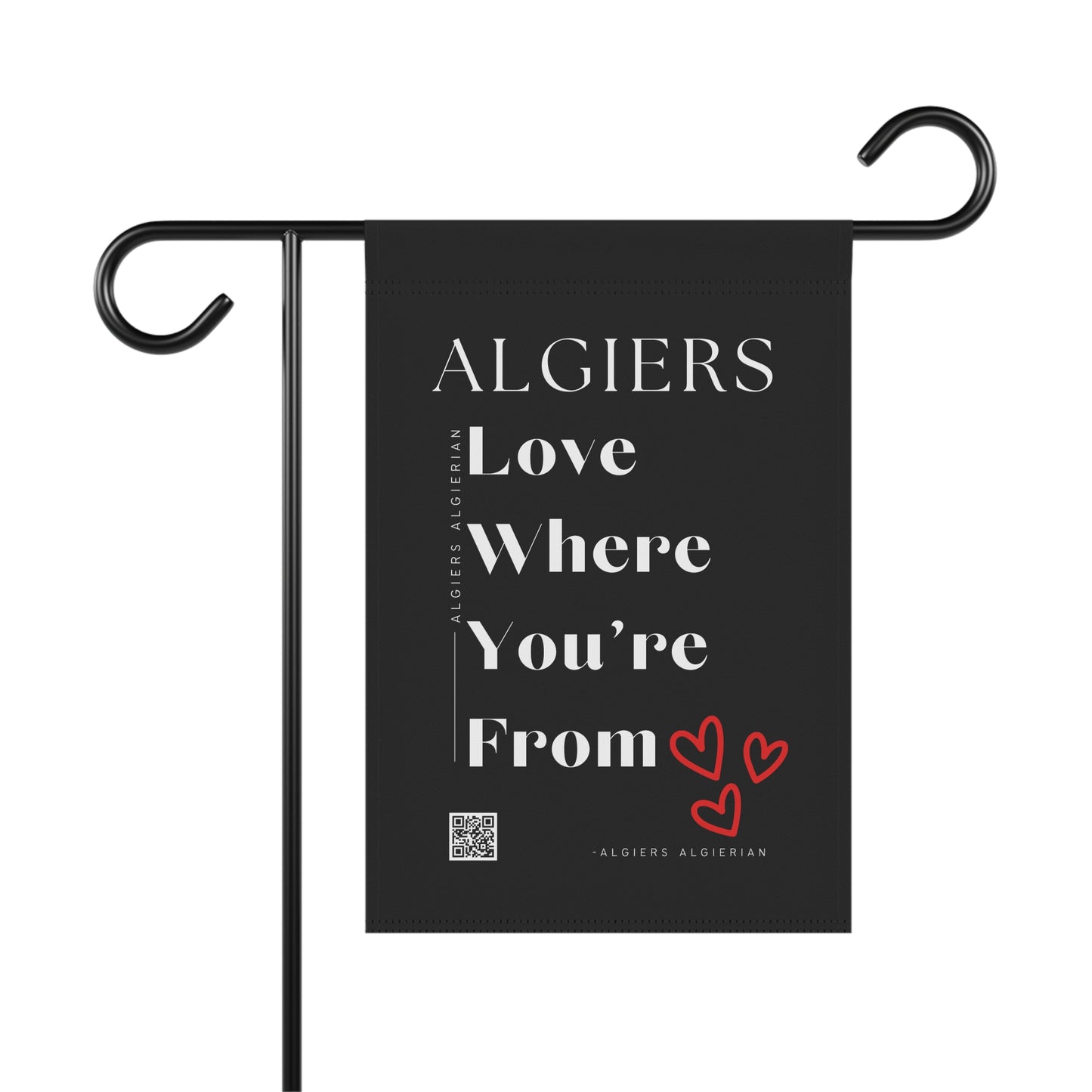 Algiers 'Love Where You're From' Garden Flag
