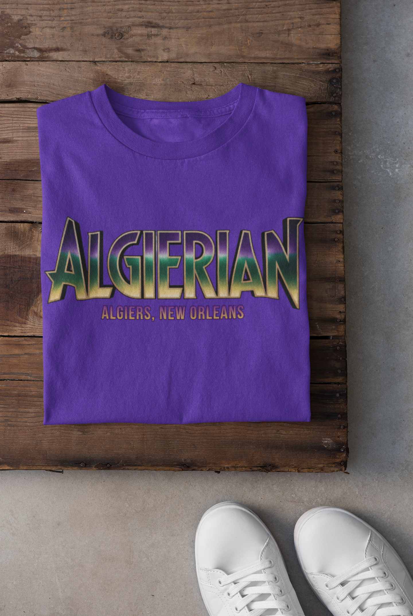 Authentic Mardi Gras Algierian Unisex Tee (Carnival Collection)