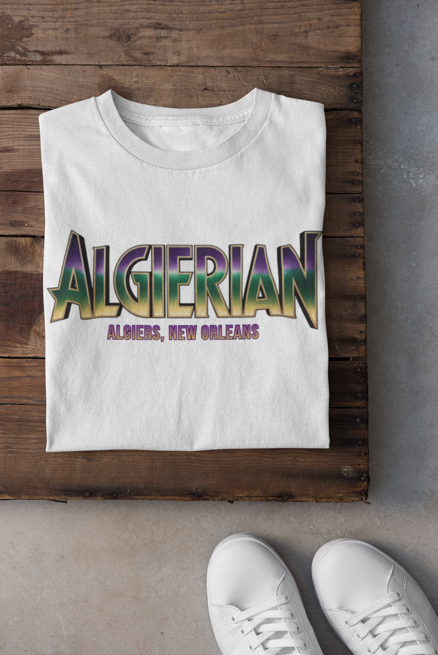 Authentic Mardi Gras Algierian Unisex Tee (Carnival Collection)