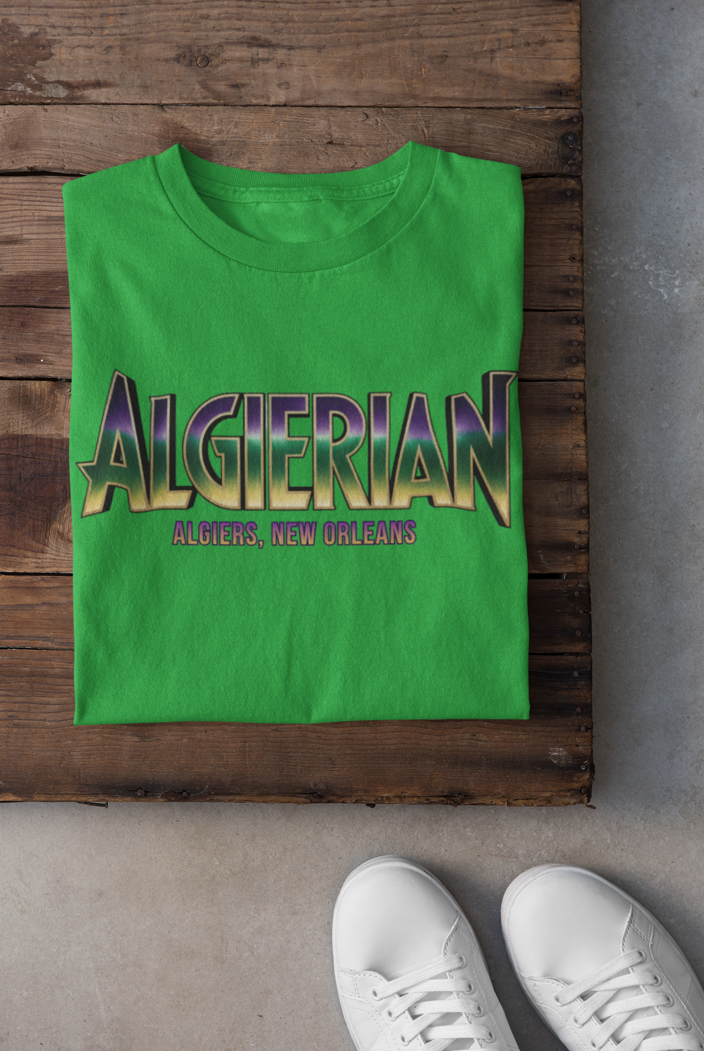 Authentic Mardi Gras Algierian Unisex Tee (Carnival Collection)
