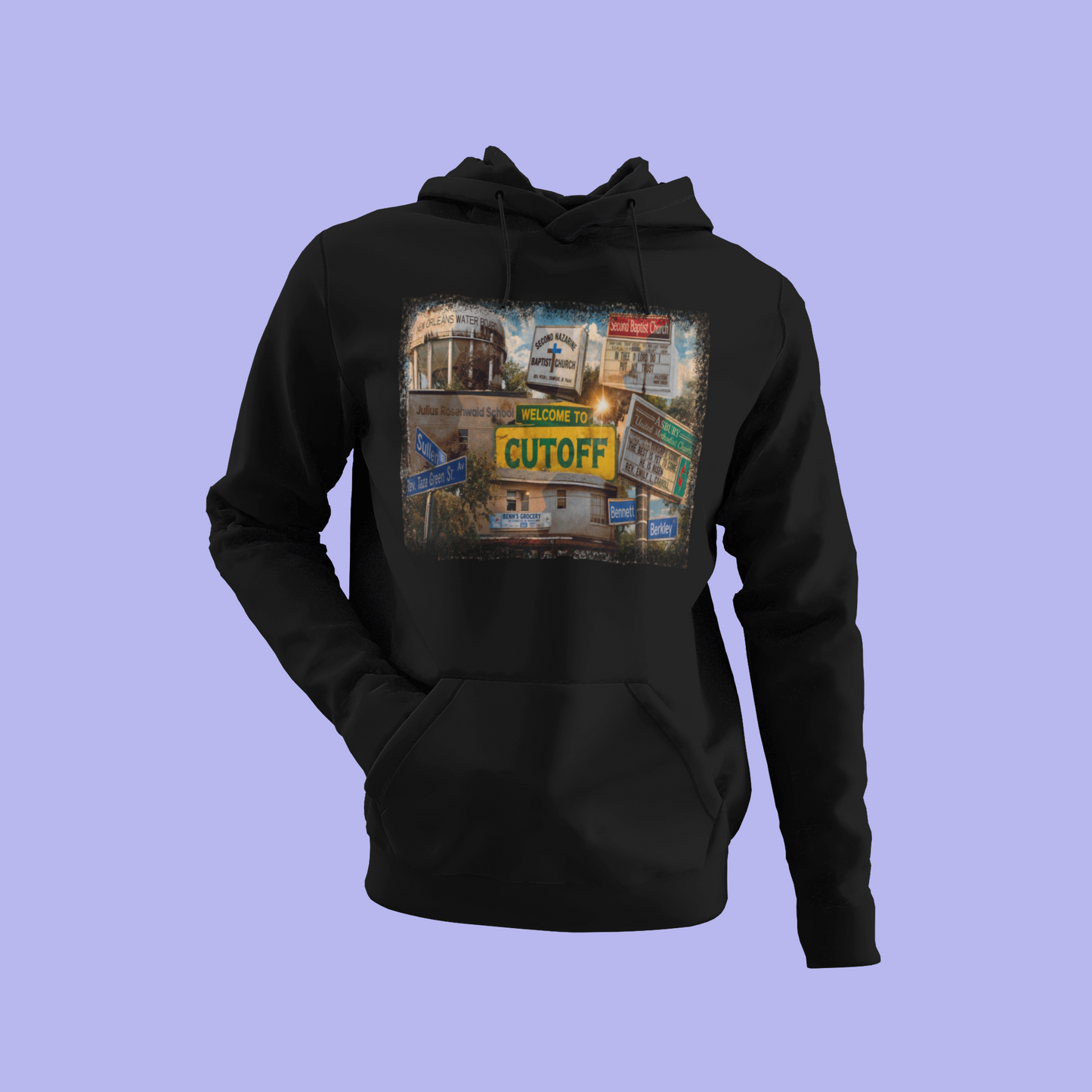 Welcome to The Cut Off Unisex Hoodie