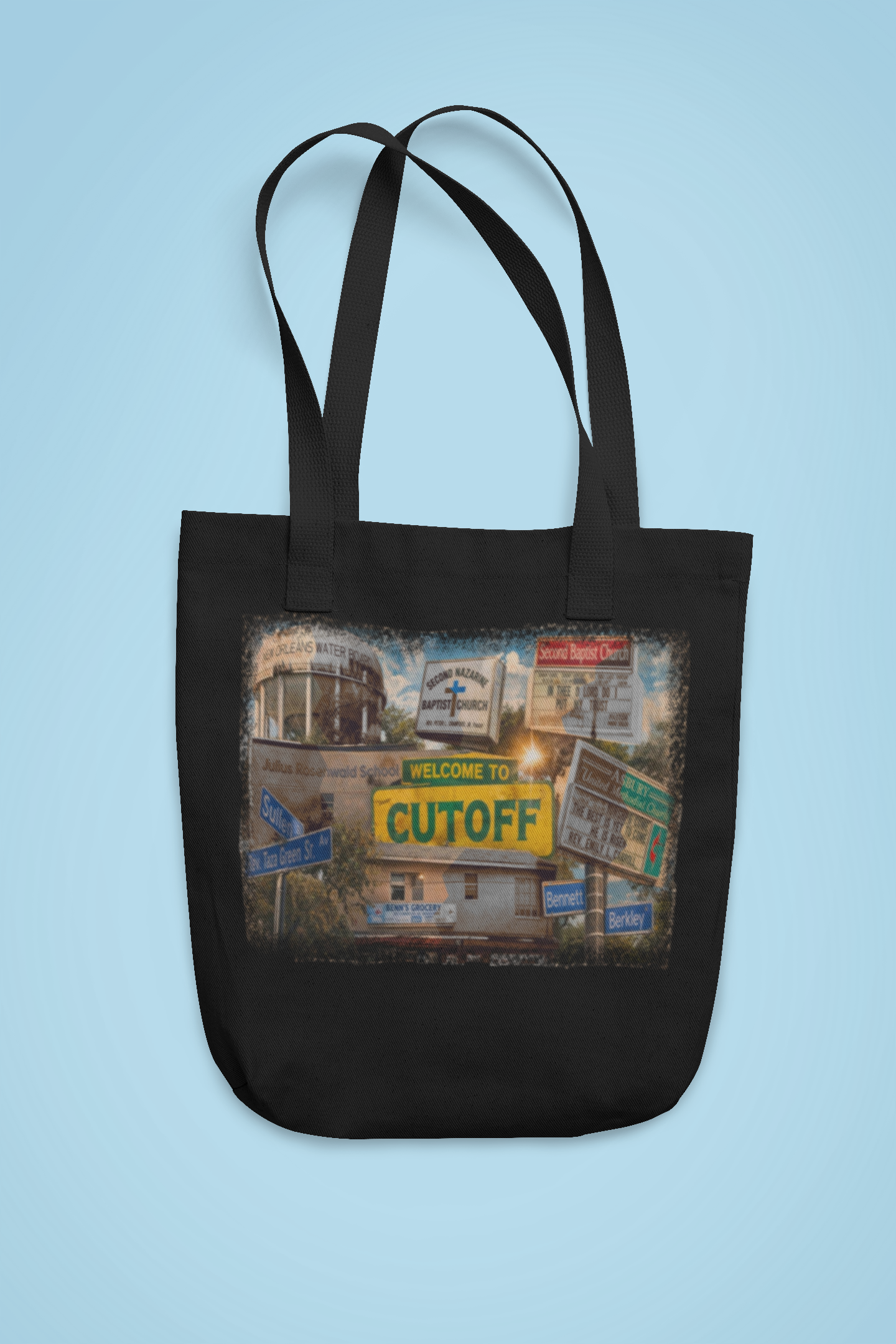 Welcome to The Cut Off Tote Bag